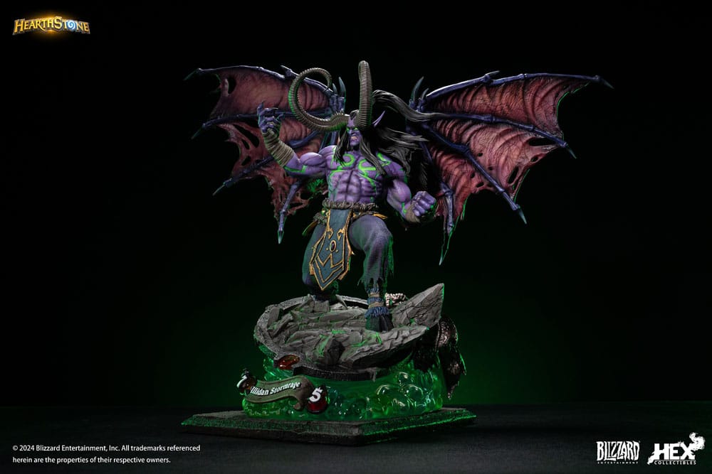 Hearthstone Statue Illidan Stormrage 55 cm Prizefiguren Yokina