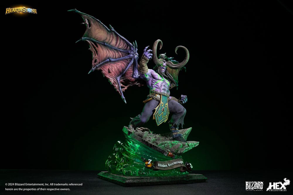 Hearthstone Statue Illidan Stormrage 55 cm Prizefiguren Yokina