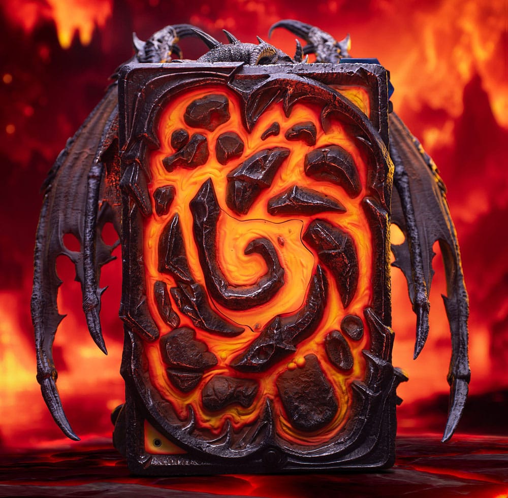 Hearthstone 3D Art Frame Statue Deathwing 34 cm Prizefiguren Yokina
