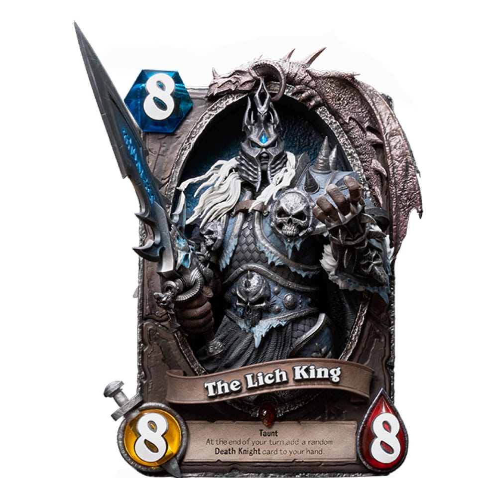 Hearthstone 3D Art Frame Statue The Lich King 31 cm Prizefiguren Yokina