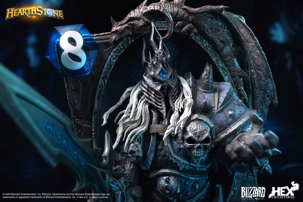 Hearthstone 3D Art Frame Statue The Lich King 31 cm Prizefiguren Yokina
