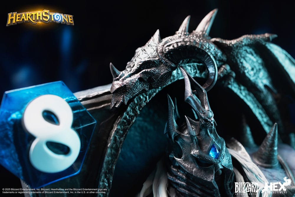 Hearthstone 3D Art Frame Statue The Lich King 31 cm Prizefiguren Yokina