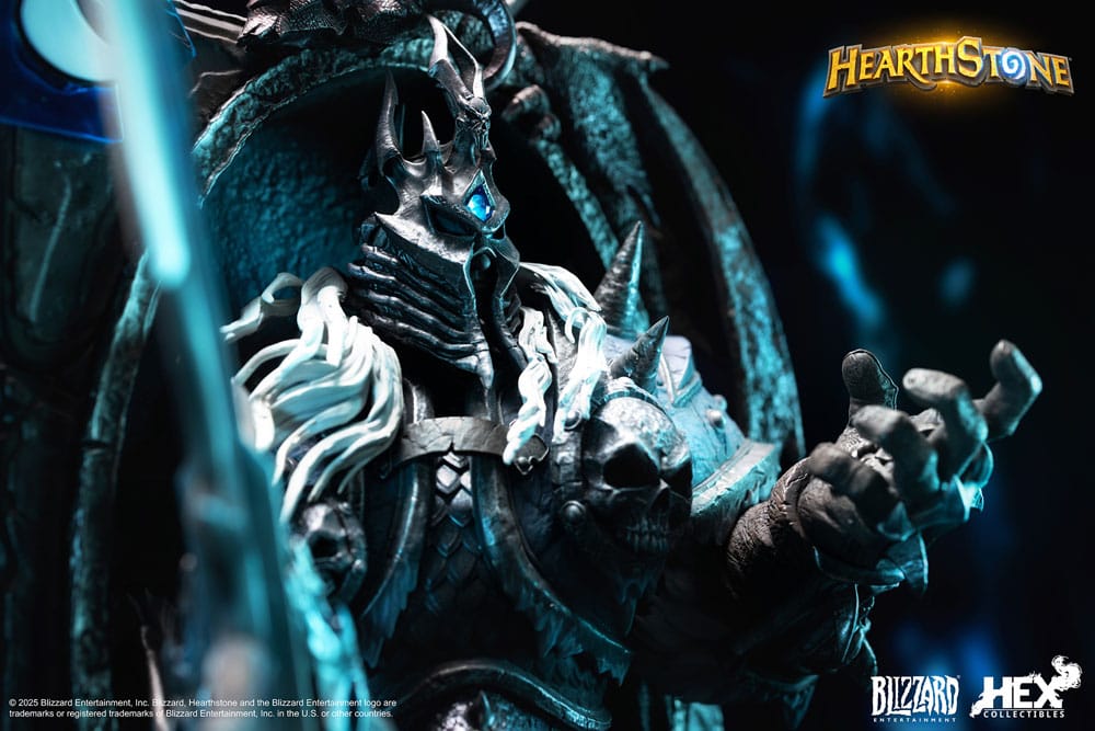 Hearthstone 3D Art Frame Statue The Lich King 31 cm Prizefiguren Yokina