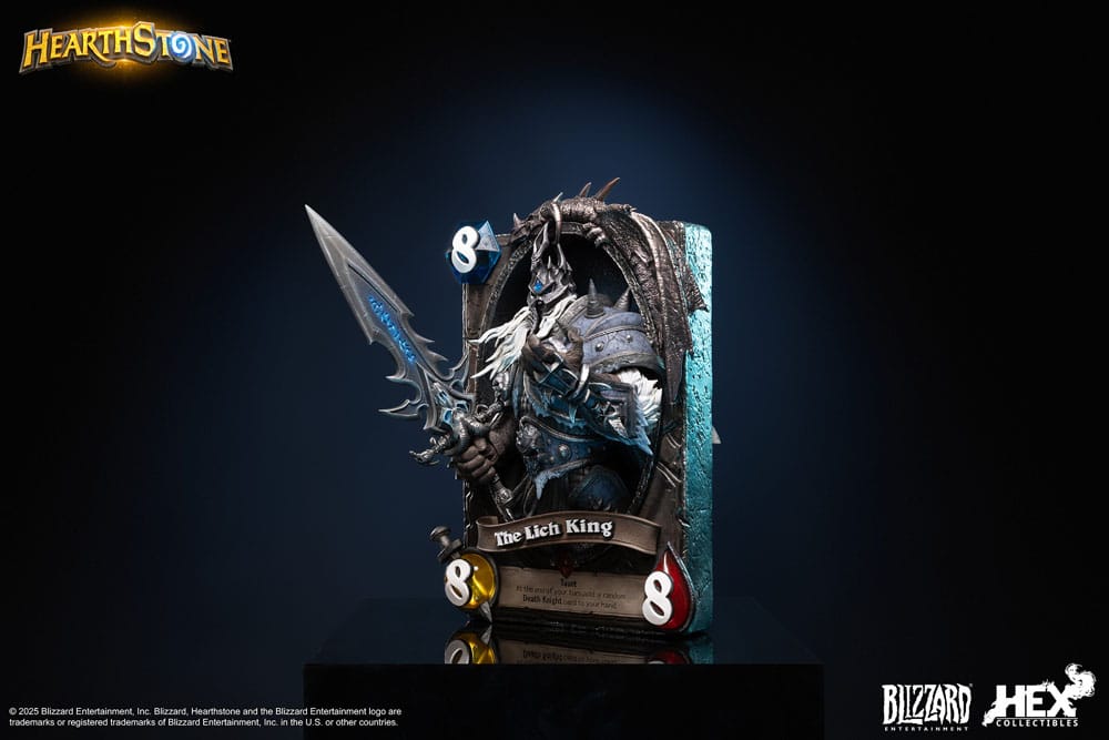 Hearthstone 3D Art Frame Statue The Lich King 31 cm Prizefiguren Yokina