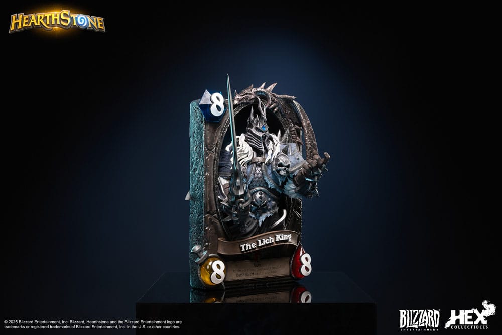 Hearthstone 3D Art Frame Statue The Lich King 31 cm Prizefiguren Yokina