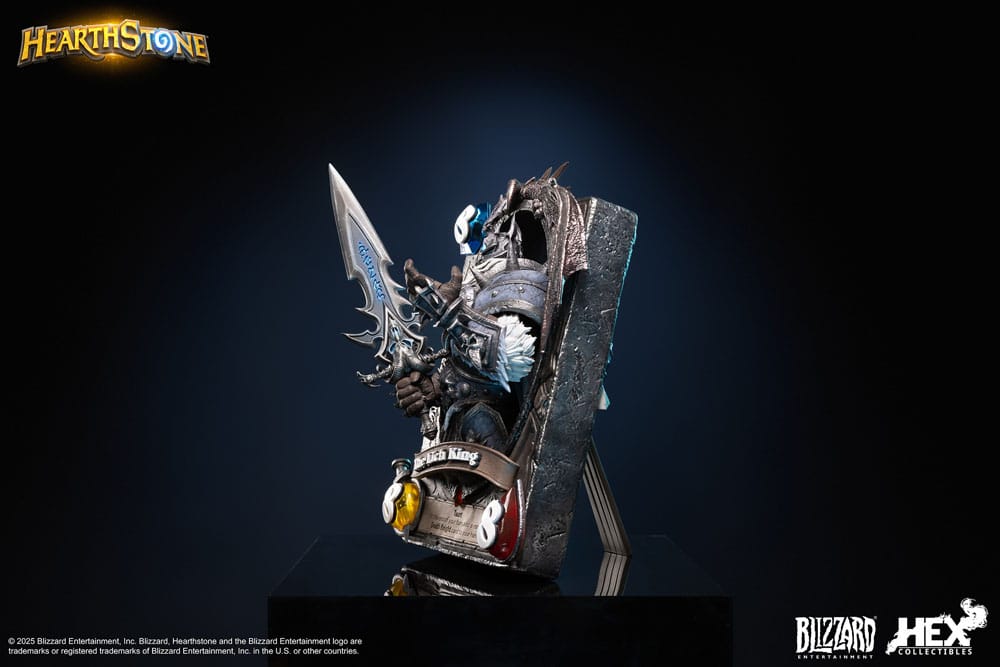 Hearthstone 3D Art Frame Statue The Lich King 31 cm Prizefiguren Yokina