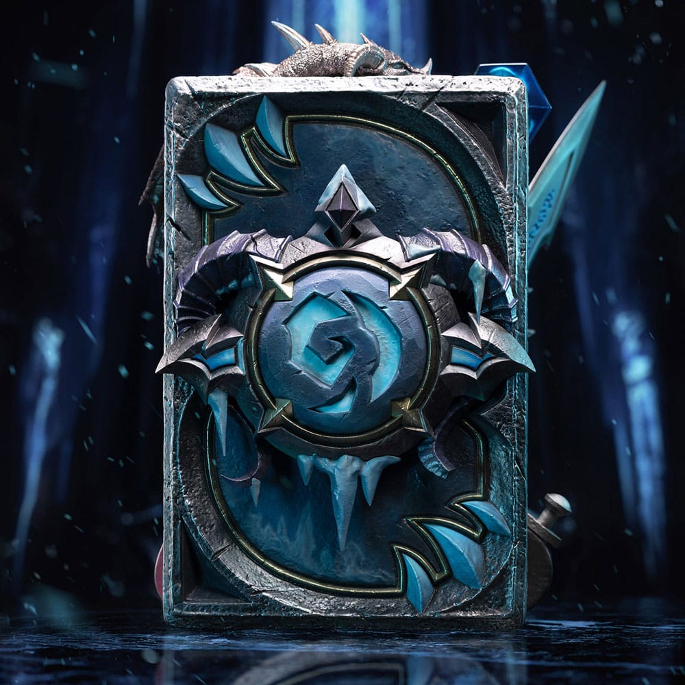 Hearthstone 3D Art Frame Statue The Lich King 31 cm Prizefiguren Yokina