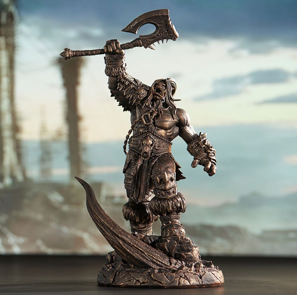 World of Warcraft Statue 1/10 Bronze Coloured Edition Grommash Hellscream 31 cm Scalefiguren Yokina