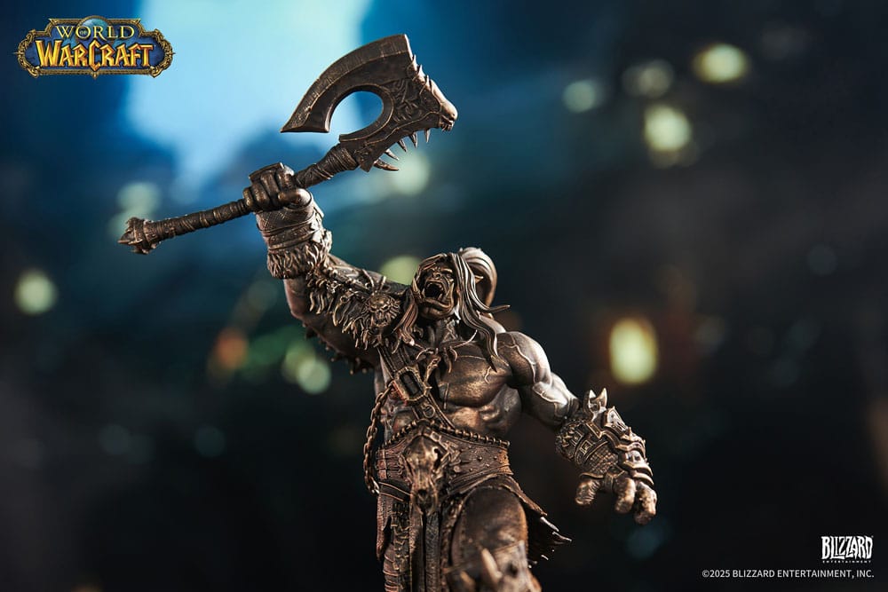 World of Warcraft Statue 1/10 Bronze Coloured Edition Grommash Hellscream 31 cm Scalefiguren Yokina
