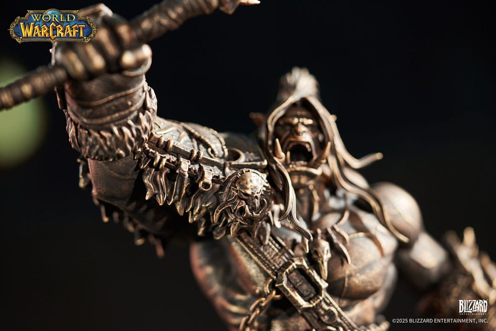 World of Warcraft Statue 1/10 Bronze Coloured Edition Grommash Hellscream 31 cm Scalefiguren Yokina