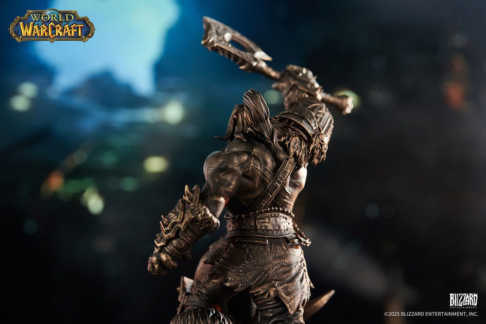 World of Warcraft Statue 1/10 Bronze Coloured Edition Grommash Hellscream 31 cm Scalefiguren Yokina