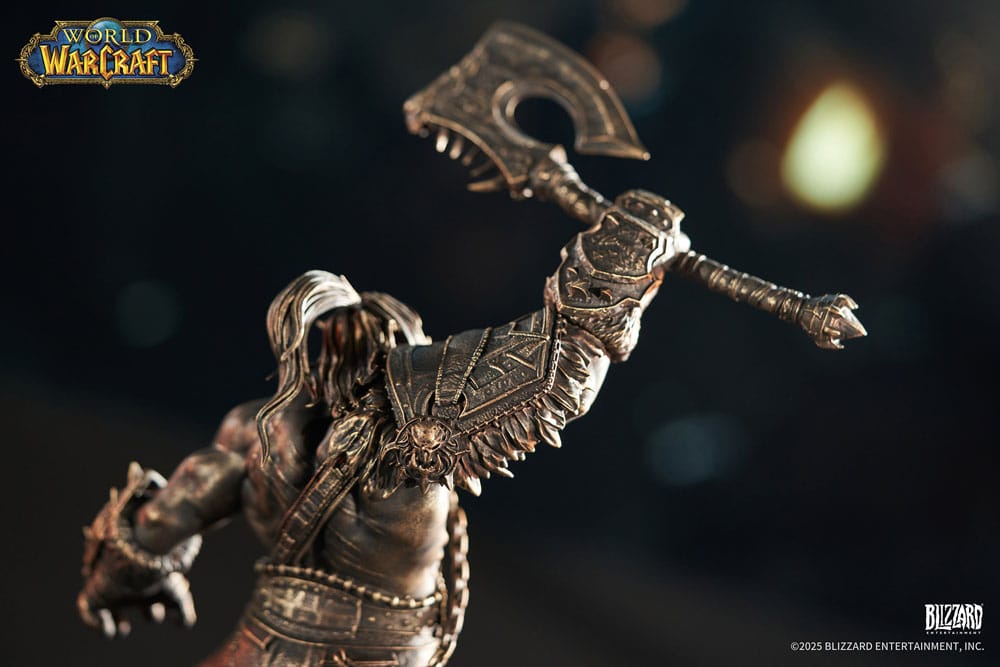 World of Warcraft Statue 1/10 Bronze Coloured Edition Grommash Hellscream 31 cm Scalefiguren Yokina