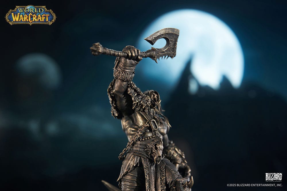 World of Warcraft Statue 1/10 Bronze Coloured Edition Grommash Hellscream 31 cm Scalefiguren Yokina