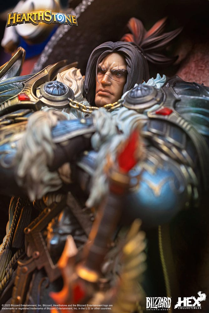 Hearthstone 3D Art Frame Statue Varian Wrynn 31 cm Prizefiguren Yokina