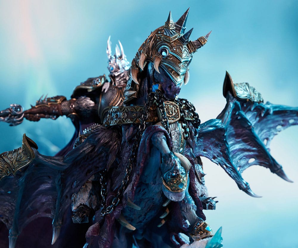 World of Warcraft Statue The Lich King & Invincible 68 cm Prizefiguren Yokina