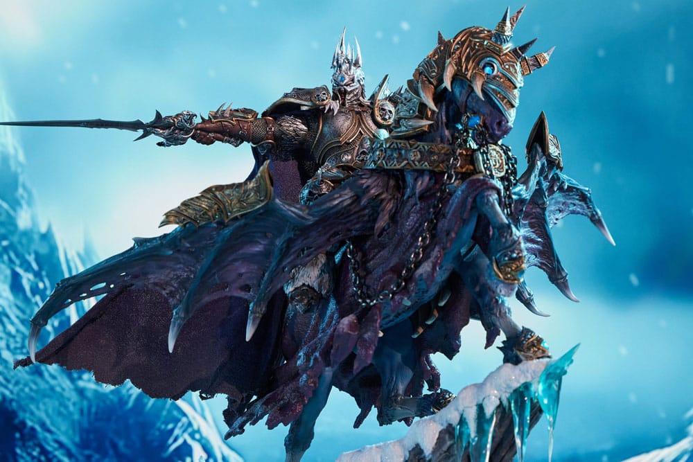 World of Warcraft Statue The Lich King & Invincible 68 cm Prizefiguren Yokina