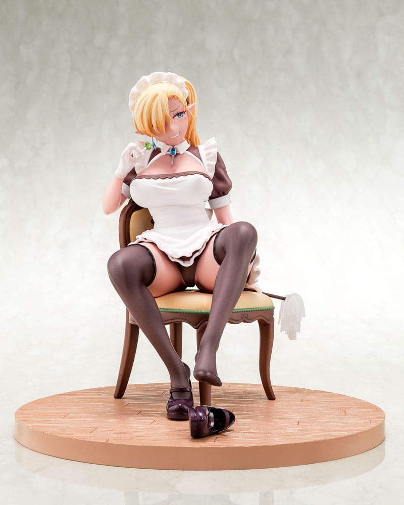 Original Character PVC Statue 1/6 Elf Maid's Sexual Servicing Louche 18 cm Hentai Yokina