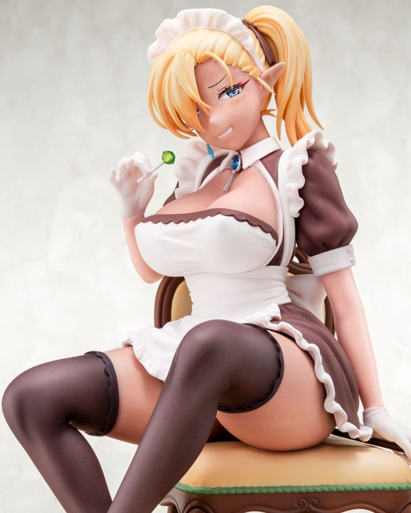 Original Character PVC Statue 1/6 Elf Maid's Sexual Servicing Louche 18 cm Hentai Yokina