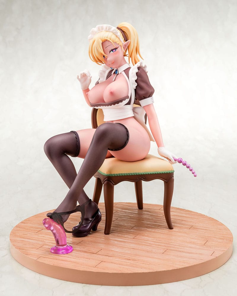 Original Character PVC Statue 1/6 Elf Maid's Sexual Servicing Louche 18 cm Hentai Yokina