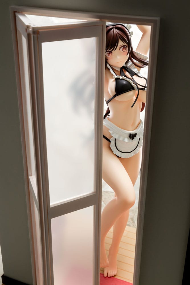 Rent-A-Girlfriend PVC Statue 1/6 Chizuru Mizuhara Maid Bikini ni Okigae 30 cm Scalefiguren Yokina