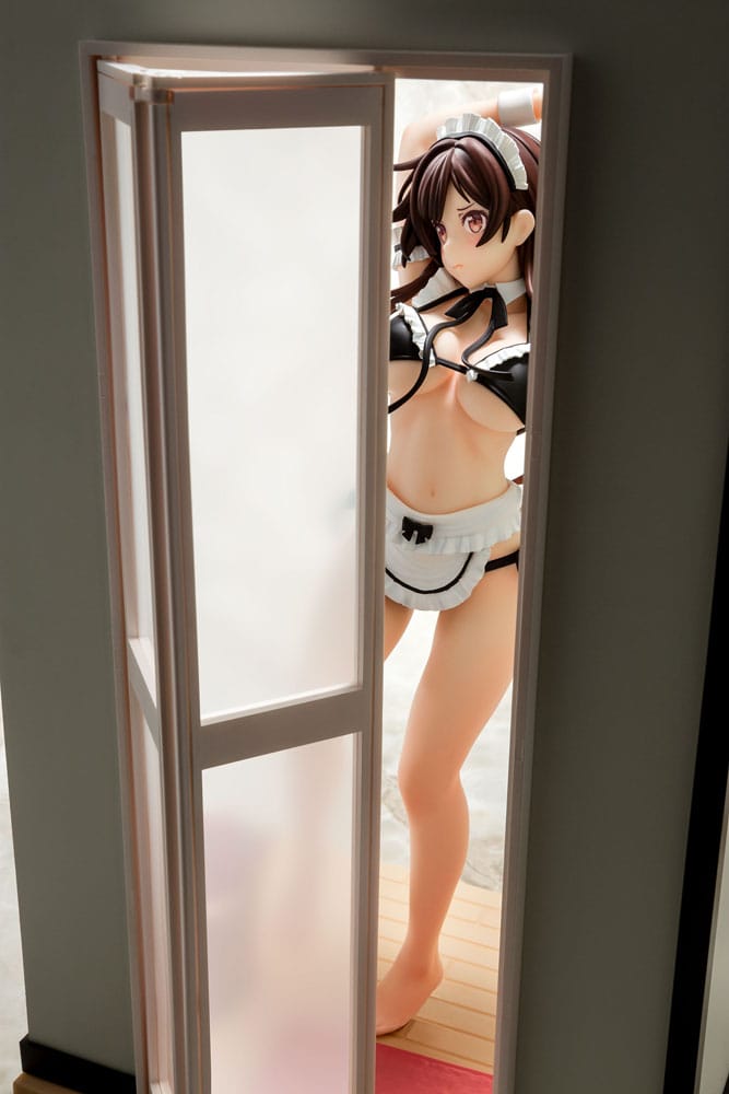Rent-A-Girlfriend PVC Statue 1/6 Chizuru Mizuhara Maid Bikini ni Okigae 30 cm Scalefiguren Yokina