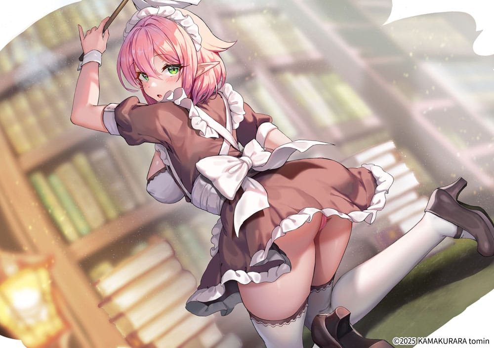 Original Character PVC Statue 1/6 Elf Maid's Service Rosetta 19 cm