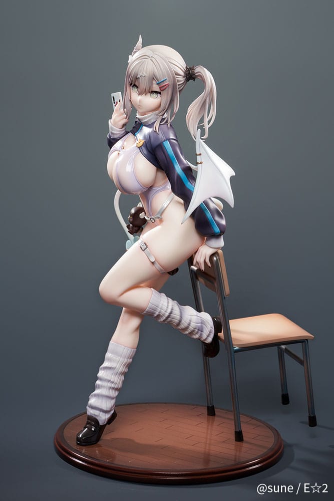 Original Character PVC Statue 1/6 Yuki Shinomiya Silent Gal Succubus 25 cm Scalefiguren Yokina