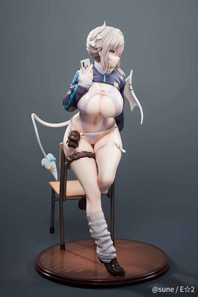 Original Character PVC Statue 1/6 Yuki Shinomiya Silent Gal Succubus 25 cm Scalefiguren Yokina