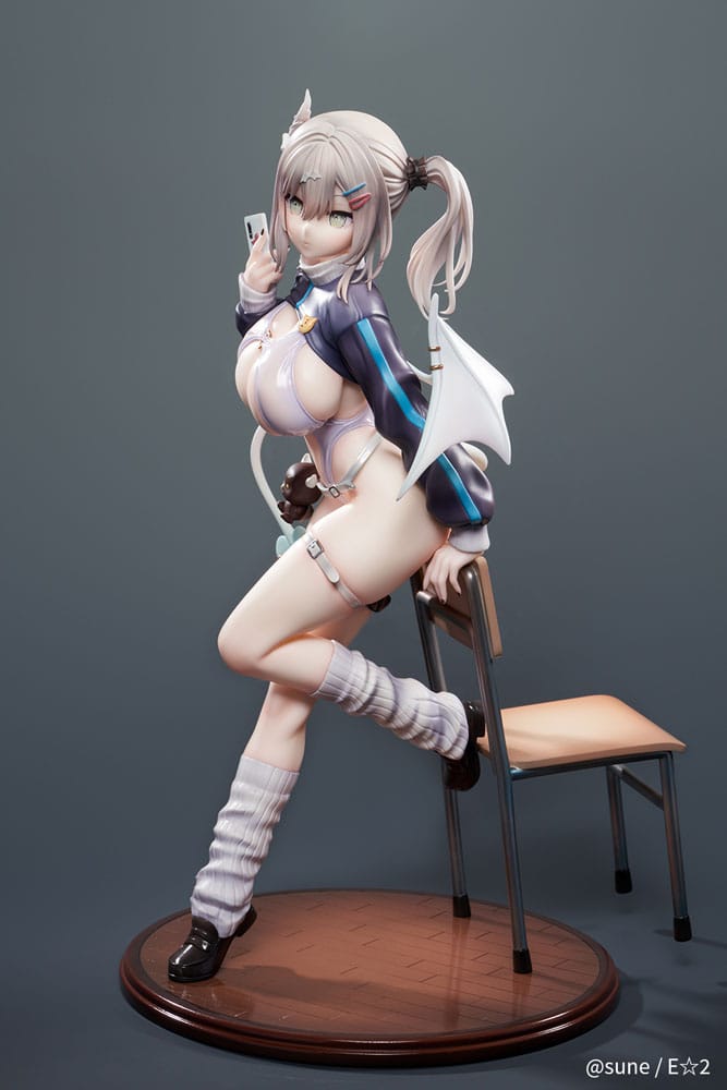 Original Character PVC Statue 1/6 Yuki Shinomiya Silent Gal Succubus 25 cm Scalefiguren Yokina