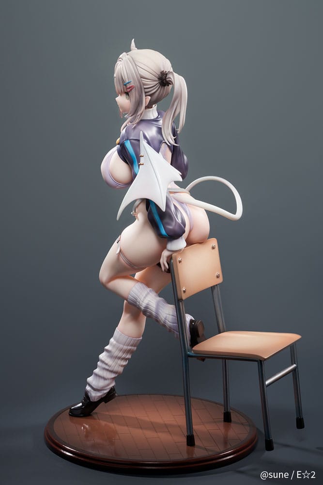 Original Character PVC Statue 1/6 Yuki Shinomiya Silent Gal Succubus 25 cm Scalefiguren Yokina