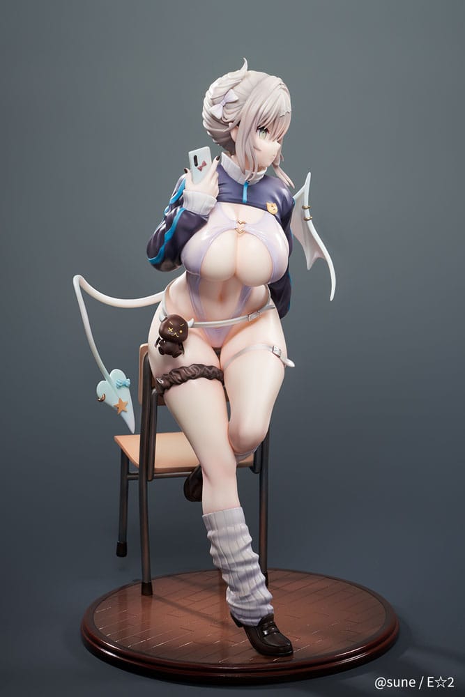 Original Character PVC Statue 1/6 Yuki Shinomiya Silent Gal Succubus 25 cm Scalefiguren Yokina