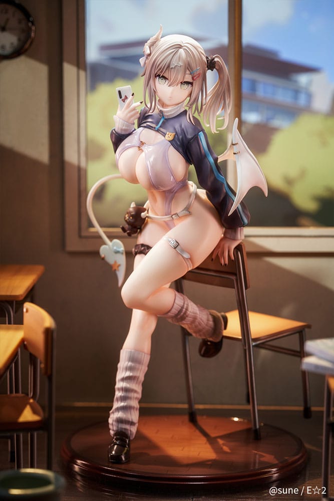 Original Character PVC Statue 1/6 Yuki Shinomiya Silent Gal Succubus 25 cm Scalefiguren Yokina