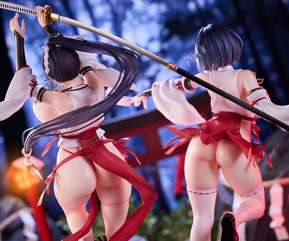 Original Character Statuen 2er-Set 1/6 Sakuya Todo & Iori Todo Hentai Yokina