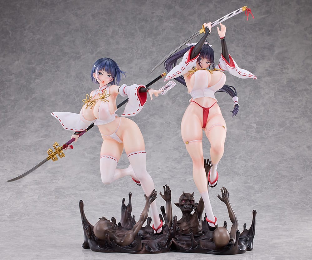 Original Character Statuen 2er-Set 1/6 Sakuya Todo & Iori Todo Hentai Yokina
