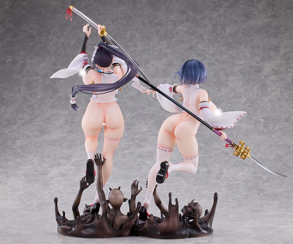 Original Character Statuen 2er-Set 1/6 Sakuya Todo & Iori Todo Hentai Yokina