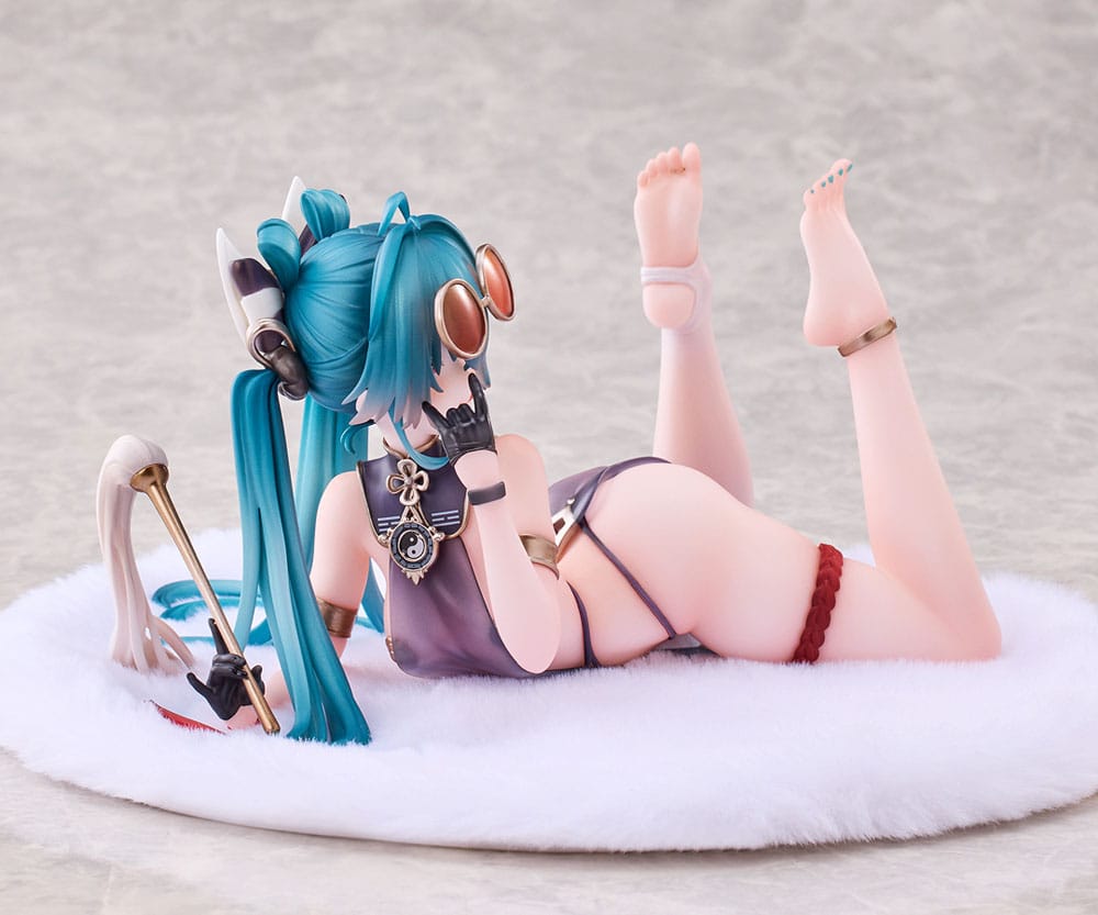Kyonshi Brothel Statue 1/6 Taoist Rin 9 cm Hentai Yokina