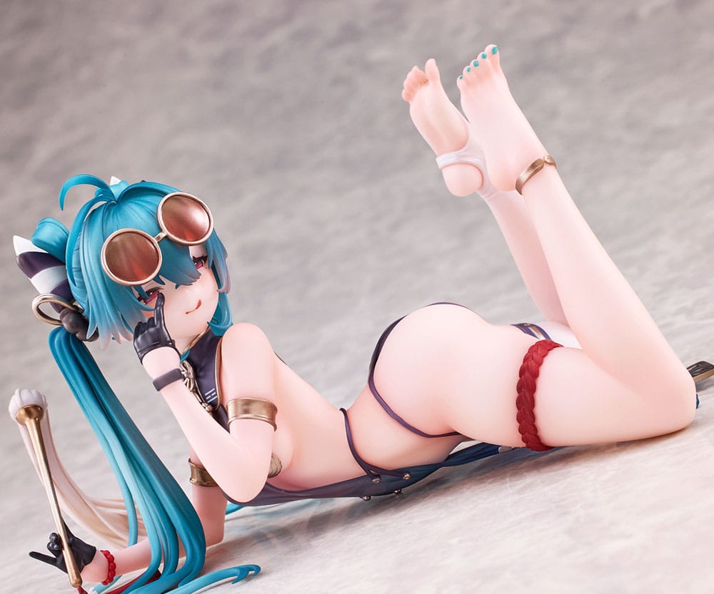 Kyonshi Brothel Statue 1/6 Taoist Rin 9 cm Hentai Yokina