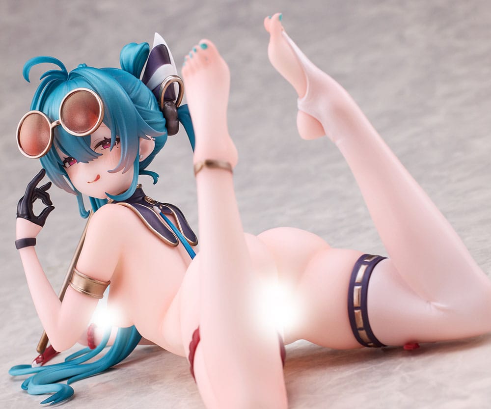 Kyonshi Brothel Statue 1/6 Taoist Rin 9 cm Hentai Yokina