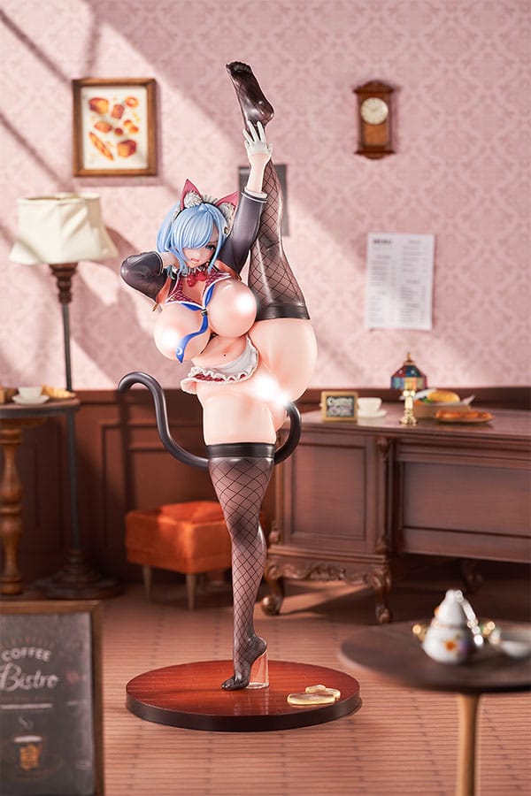 Original Character Statue 1/6 Lewd Girl Y-shaped Balance - Aoi Futatsuki Tapestry Set Edition 38 cm Hentai Yokina