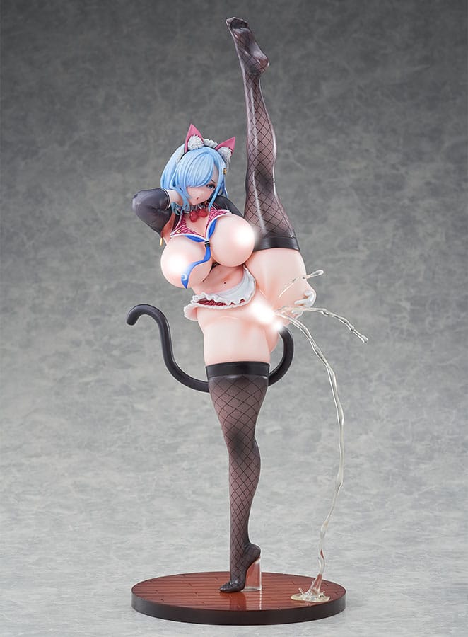Original Character Statue 1/6 Lewd Girl Y-shaped Balance - Aoi Futatsuki Tapestry Set Edition 38 cm Hentai Yokina