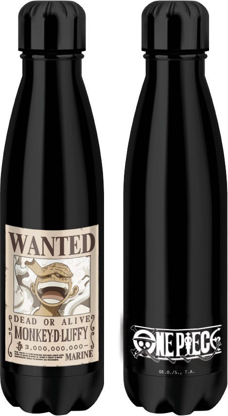 One Piece Thermosflasche Luffy Gear 5 Wanted Trinkflaschen & Reisetassen Yokina