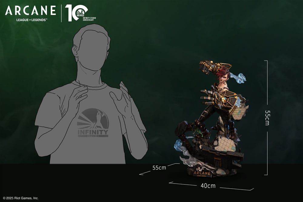League of Legends: Arcane Statue 1/4 Vi 55 cm Scalefiguren Yokina