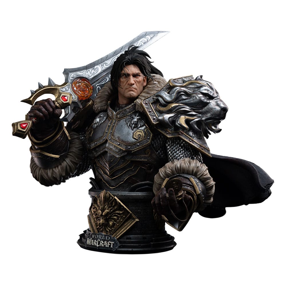 World of Warcraft Büste 1/3 Varian Wrynn 46 cm Scalefiguren Yokina