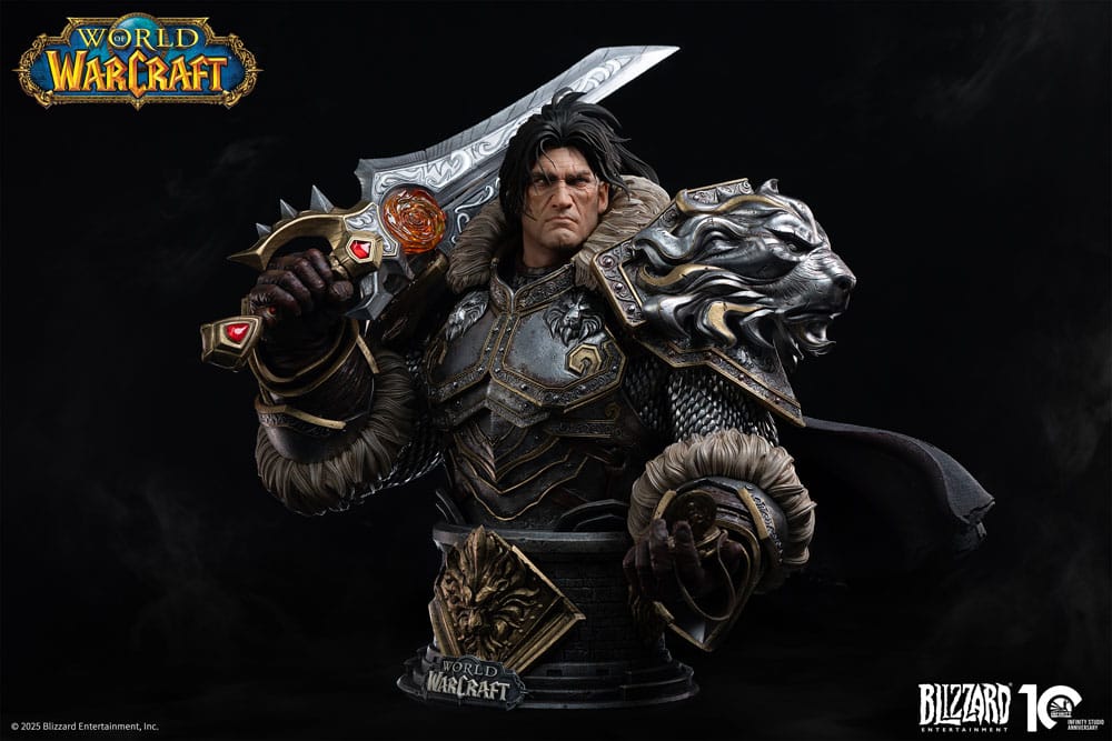 World of Warcraft Büste 1/3 Varian Wrynn 46 cm Scalefiguren Yokina