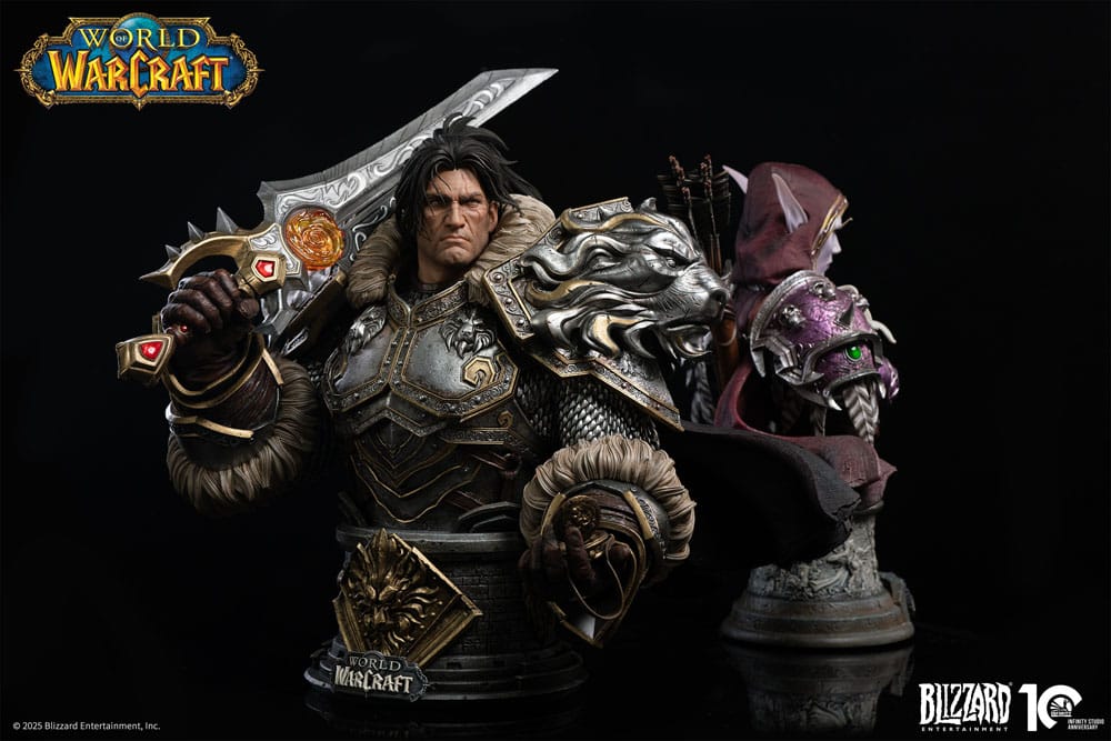 World of Warcraft Büste 1/3 Varian Wrynn 46 cm Scalefiguren Yokina