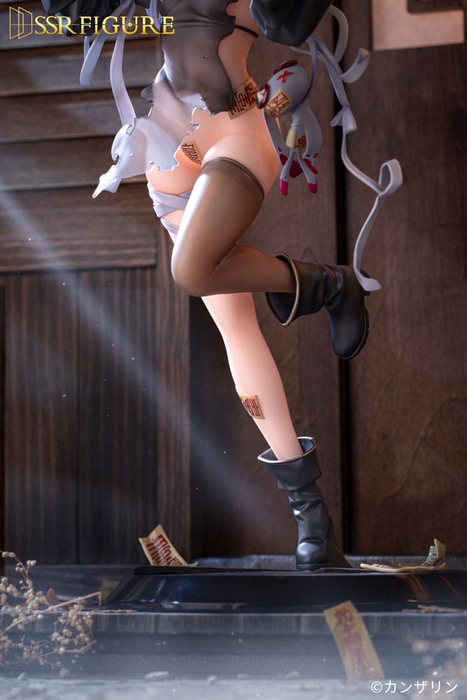 Original Character SSR PVC Statue 1/7 Shinomiya Kanna Jiangshi Ver. 25 cm Scalefiguren Yokina