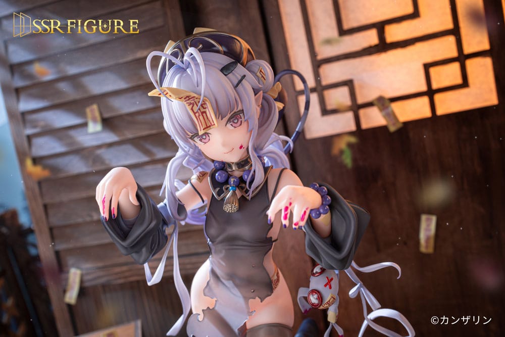 Original Character SSR PVC Statue 1/7 Shinomiya Kanna Jiangshi Ver. 25 cm Scalefiguren Yokina