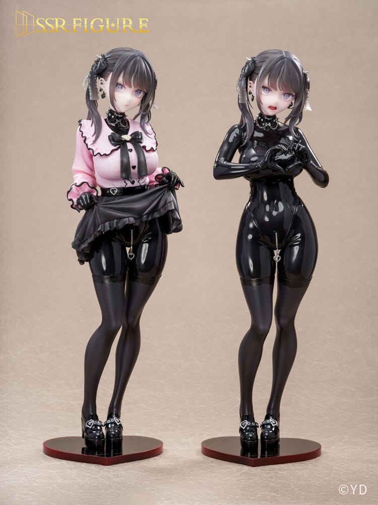 Original Character SSR PVC Statue 1/6 Dear My Rubber Kurokawa Miu illustration by YD Deluxe Edition 28 cm Scalefiguren Yokina
