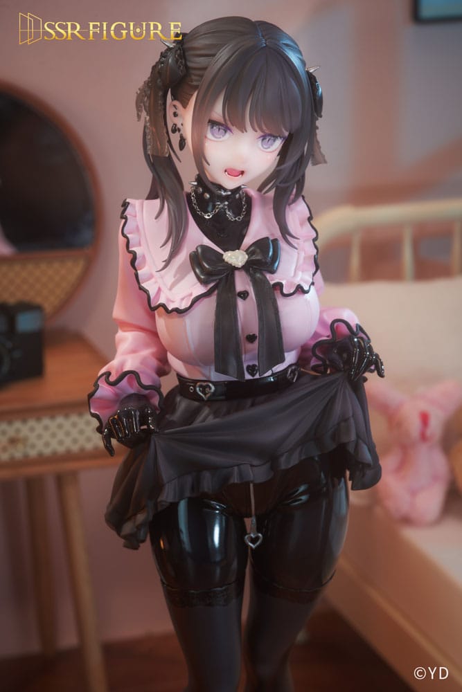 Original Character SSR PVC Statue 1/6 Dear My Rubber Kurokawa Miu illustration by YD Deluxe Edition 28 cm Scalefiguren Yokina