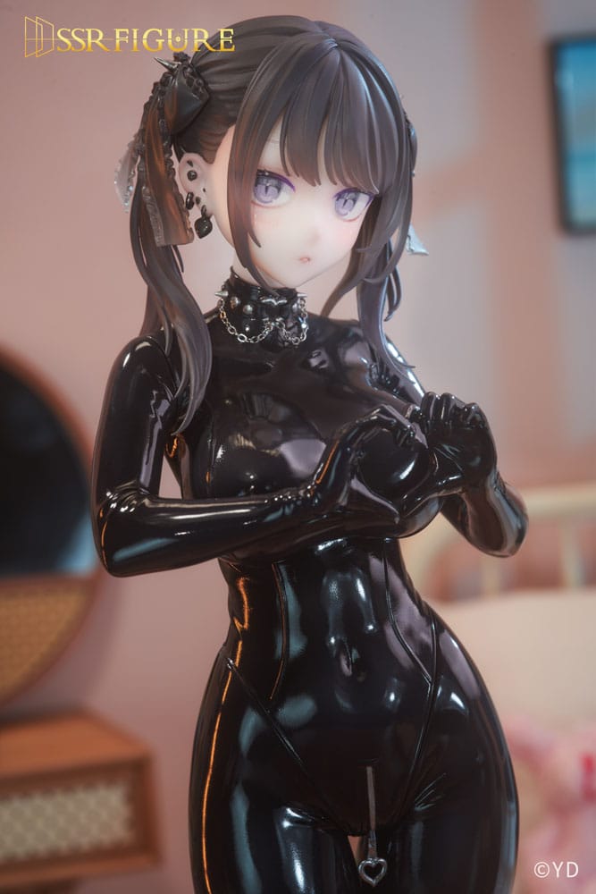 Original Character SSR PVC Statue 1/6 Dear My Rubber Kurokawa Miu illustration by YD Deluxe Edition 28 cm Scalefiguren Yokina